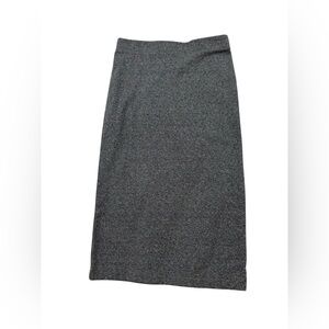 H&M Dark Gray Pencil Skirt Size Small NWT Office Work Career Minimalist Preppy